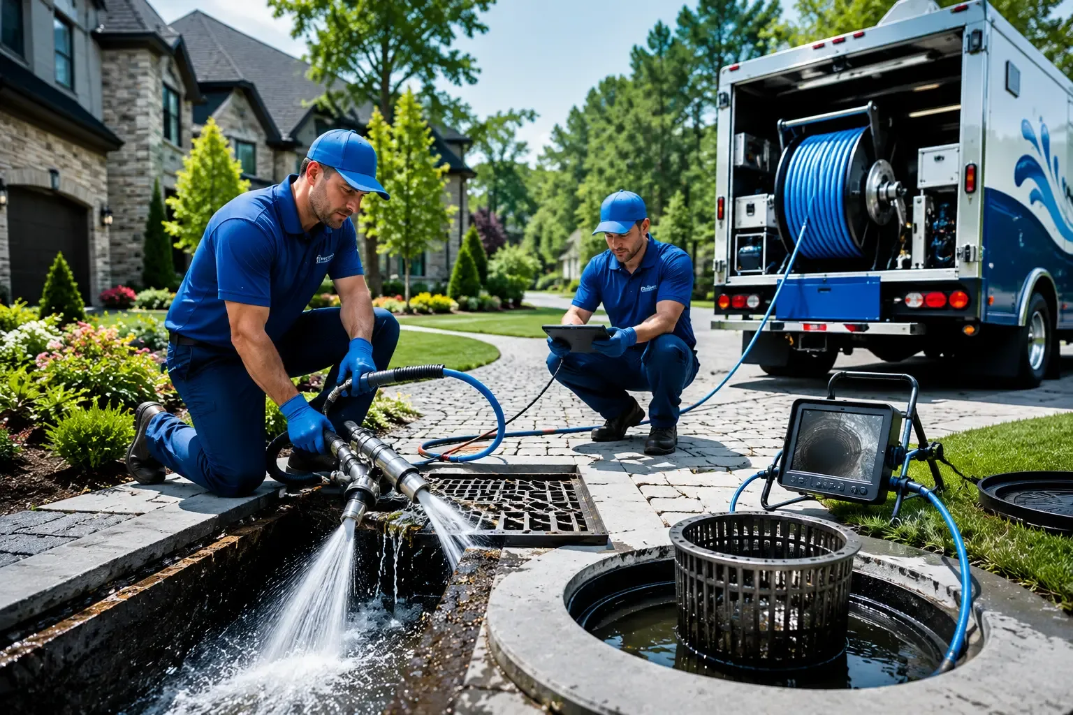 Local outdoor drain cleaning professionals in Wolcott, CT